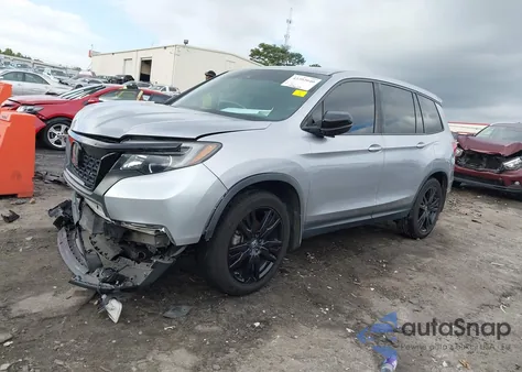 2021 Honda Passport 2Wd Sport из США, поврежденный, VIN 5FNYF7H2XMB001616